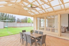 timber verandah and paving home in adelaide